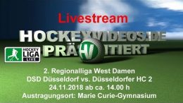 Hockeyvideos.de – DSD vs. DHC – 24.11.2018 14:00 h