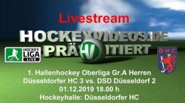 Hockeyvideos.de – DHC 3 vs. DSD 2 – 01.12.2019 18:00 h