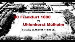 SC 1880 – SCF vs. HTCU – 30.10.2021 14:00 h