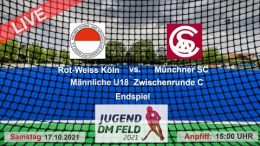 TGF TV – Jugend Zwischenrunde mU18 – RWK vs. MSC – 17.10.2021 15:00 h