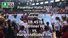 bundesliga.hockey – Highlights – Final Four – 2. Halbfinale Herren – BHC vs. MHC – 29.01.2022 18:45 h