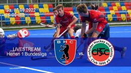 BHC Hockey-Bundesliga – BHC vs. CHTC – 17.09.2022 14:00 h
