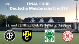 CR Live – Jugend DM – wU18 – Halbfinale – BHC vs. HTHC – 22.10.2022 14:00 h