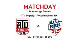 Leipzig liebt Dich – ATV vs. RRK – 01.10.2022 14:00 h