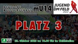 Uhlen.TV- mU14 – Spiel um Platz 3 – KTHC vs. MSC – 23.10.2022 10:00 h