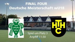 Club-Raffelberg – wU18 – Spiel um Platz 3 – HTCU vs. HTHC – 23.10.2022 11:30 h