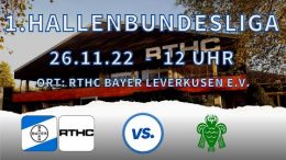 RTHC Bayer Leverkusen e.V. – RTHC vs. HTCU – 26.11.2022 12:00 h