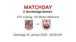 Leipzig liebt Dich – ATV vs. SVMM – 14.01.2023 16:30 h