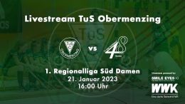 TuS Obermenzing – TuSO vs. TV48 – 21.01.2023 16:00 h