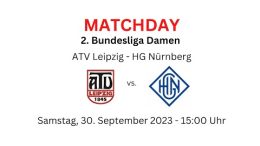 Leipzig liebt dich – ATV vs. HGN – 30.09.2023 15:00 h
