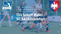 Schott Mainz – TSVM vs. SAFO – 28.09.2023 19:45 h