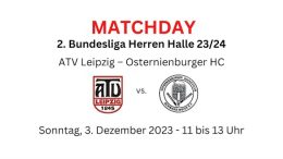 Leipzig liebt dich – ATV vs. OHC – 03.12.2023 11:00 h